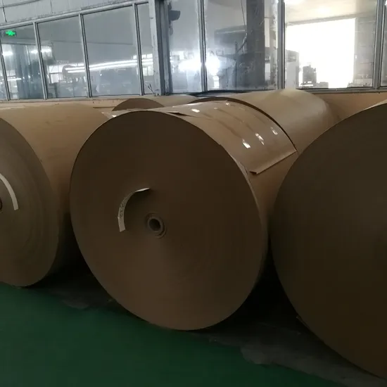 Papel Cupstock revestido de PE Kraft em rolos/folhas/fornecedor de ventiladores de papel na China